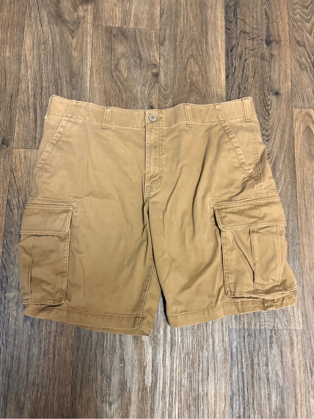 Sonoma Goods for Life Flexwear Tan Brown Cargo Shorts size 38